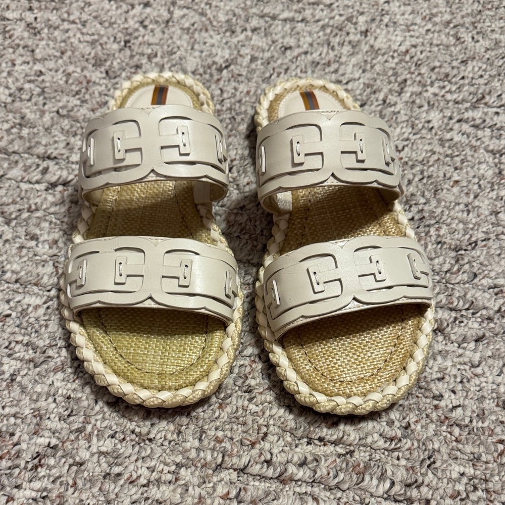Brand New Sam Edelman Cream Sandals